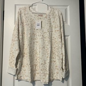 Knox Rose long sleeve shirt - animal print